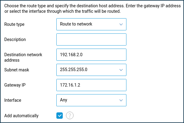 Routing networks over VPN