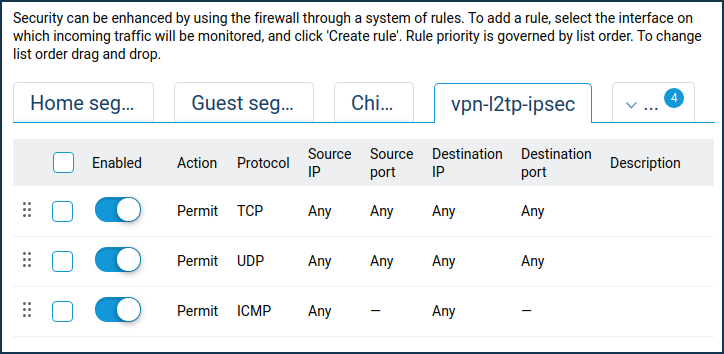 Routing networks over VPN